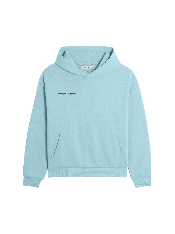 Lazy Home Womens 365 Midweight Hoodie—celestial blue