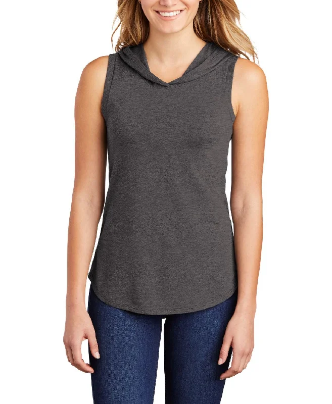 Luxury Style Women's Sleeveless Tri-Blend Lightweight Hoodie