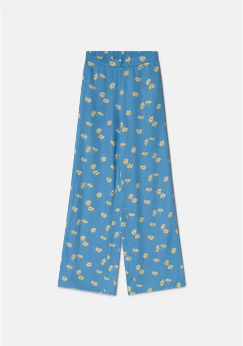 High-end Customization Versatile Items Compania Fantastica Primrose Print Mid Rise Trousers
