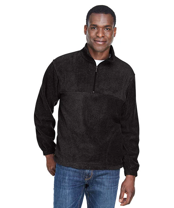 Sports Trend Exquisite Embroidery M980 - Harriton Adult 8 oz Quarter-Zip Fleece Pullover