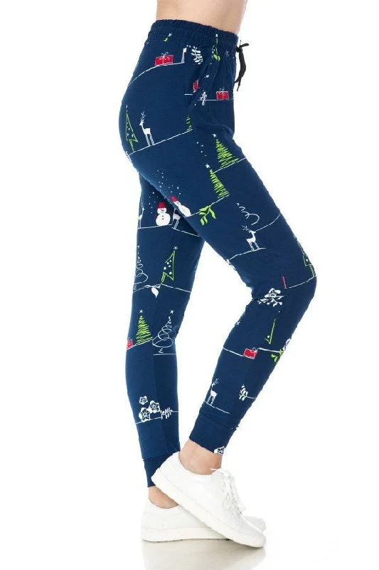 Advanced Customization Wearable At Home Or Out Holiday Joggers