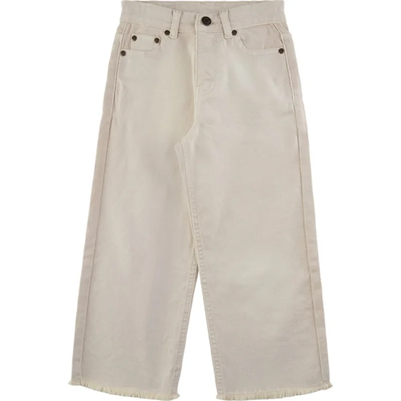 Fresh And Capable Lazy Home THE NEW White Swan Favela Wide Cropped Jeans