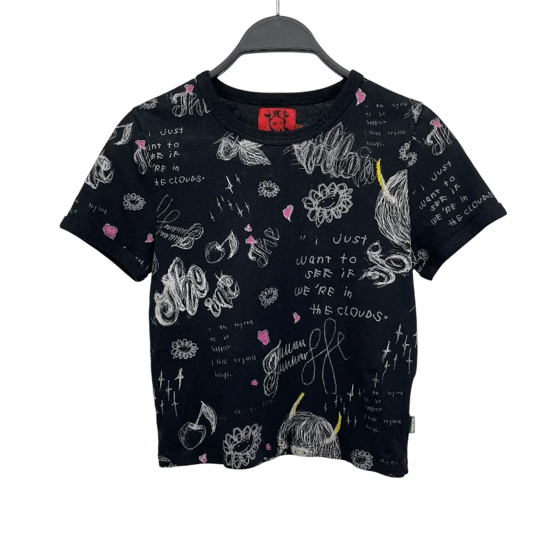 British Style Sports And Leisure Heaven By Marc Jacobs/3|4 T-Shirt/S/Cotton/BLK/ALL OVER PRNT British Style Sports And Leisure Heaven By Marc Jacobs/3|4 T-Shirt/S/Cotton/BLK/ALL OVER PRNT