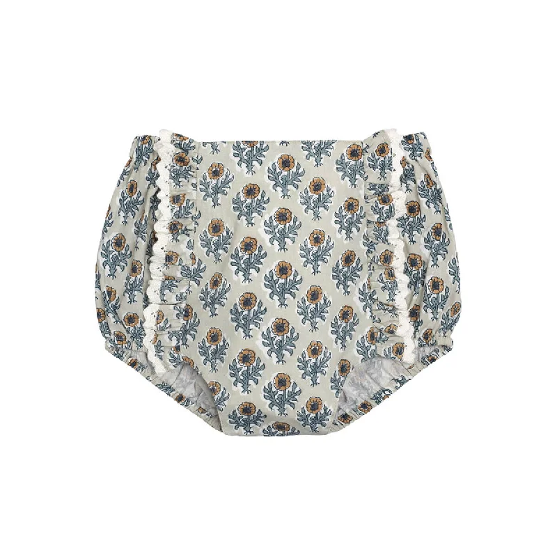 Elegant And Lazy Dorit Bloomers in Thistle Floral by Little Cotton Clothes - Last One In Stock - 12-18 Months