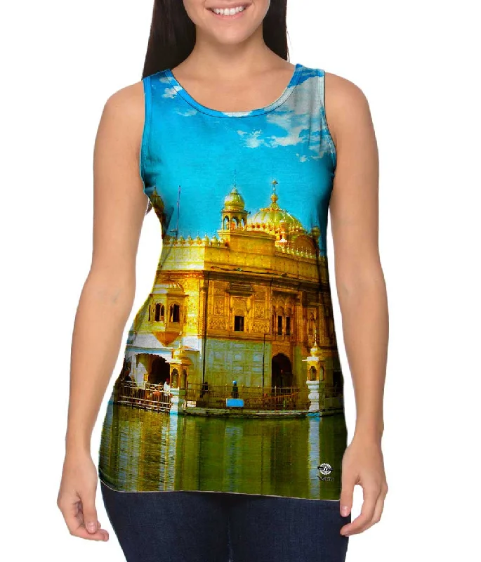 Fashionable In The Times Elegant And Simple Golden Temple