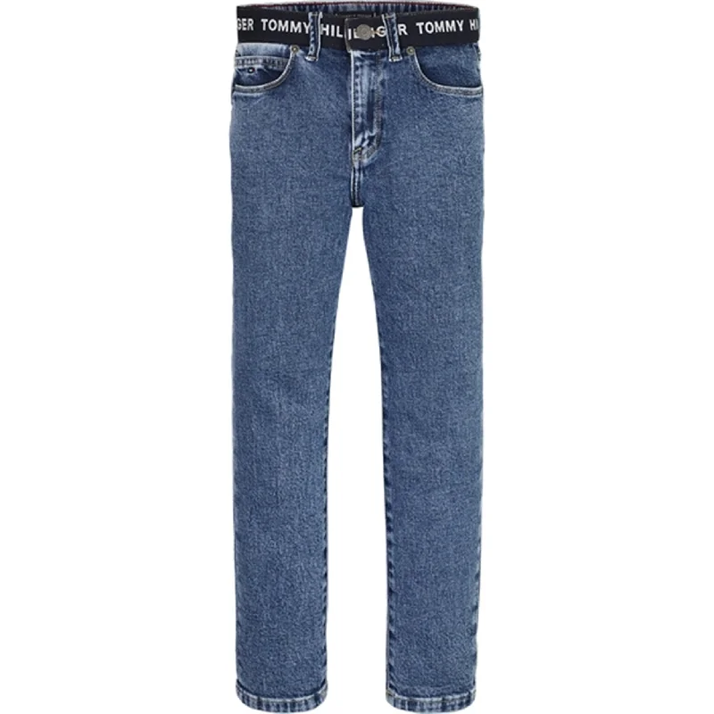 Personalized Outfit Fresh And Natural Tommy Hilfiger Modern Straight Tape Jeans Vintagebluelight