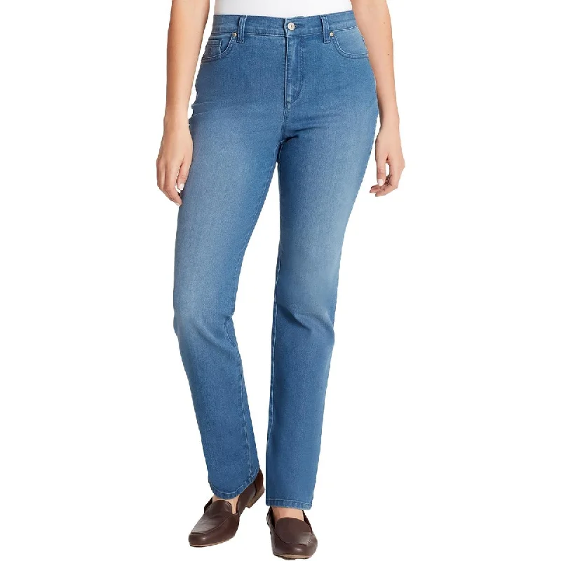 Personalized Design Elegant Tailoring Gloria Vanderbilt Womens Petites Amanda Solid Denim Straight Leg Jeans Personalized Design Elegant Tailoring Gloria Vanderbilt Womens Petites Amanda Solid Denim Straight Leg Jeans