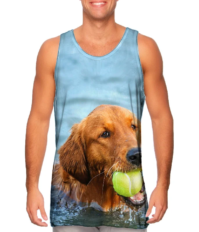 Celebrity Picks Denim Design Golden Lab Waterplay