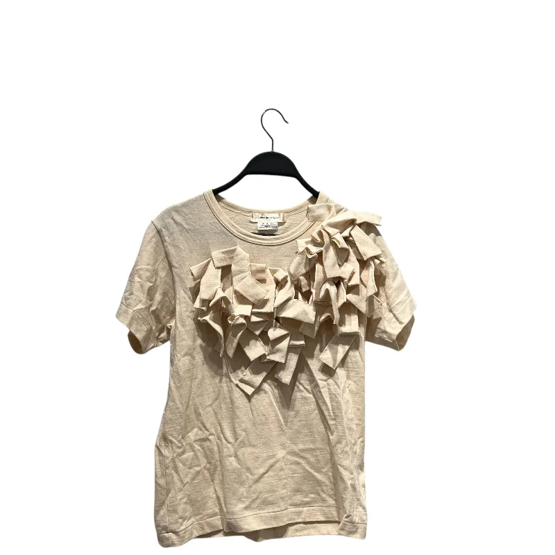 Comfortable And Cold-proof Avant-garde Design COMME des GARCONS/T-Shirt/S/Cotton/KHK/ Comfortable And Cold-proof Avant-garde Design COMME des GARCONS/T-Shirt/S/Cotton/KHK/