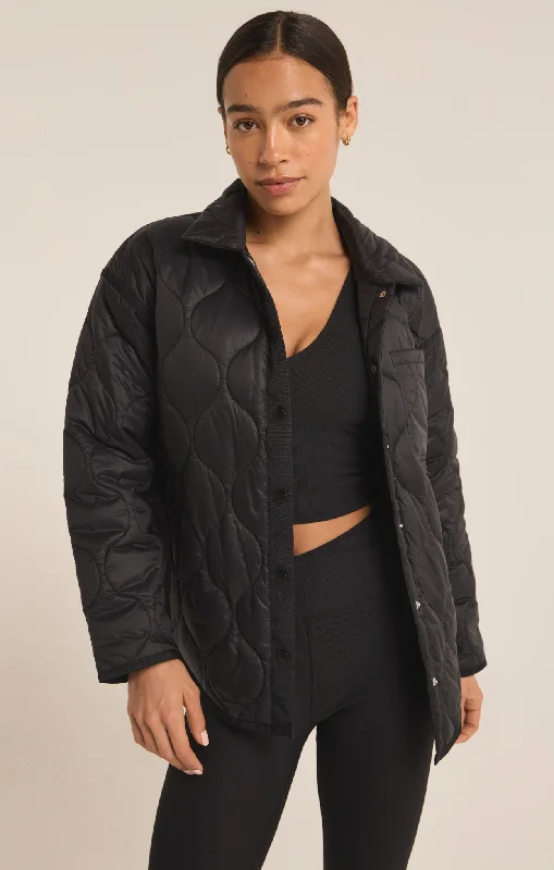 Lazy Home Diamond Series Time is Now Quilted Jacket