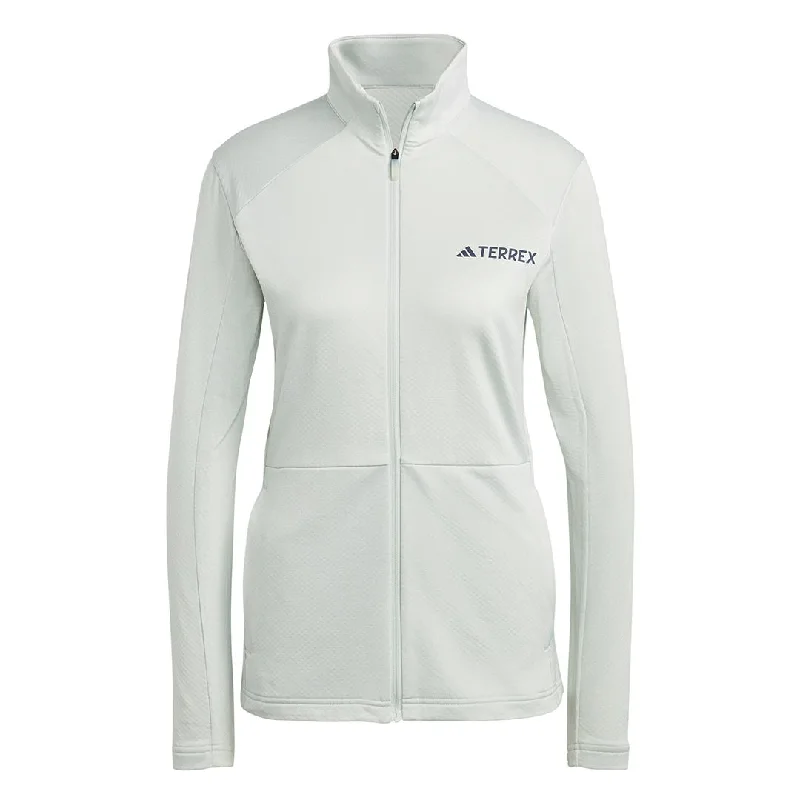 Age-reducing Style British Style adidas - Women's Terrex Multi Full Zip Fleece Jacket (HN5464)