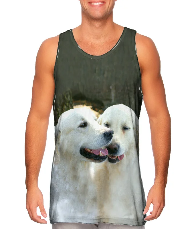 Personalized Outfit Fresh And Natural Golden Lab Twins