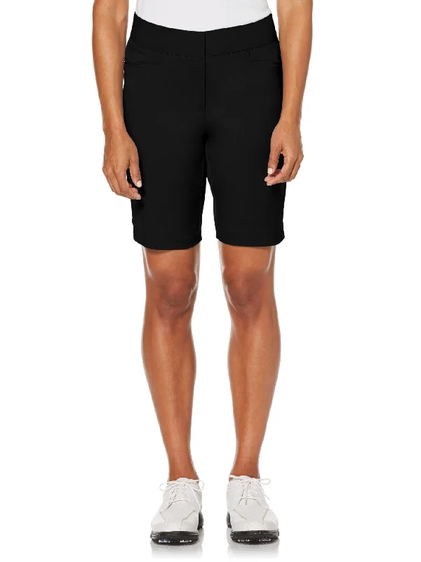 Elegant Design Outdoor Trend Women's Stretch360 Golf Short with Comfort Stretch Waistband Elegant Design Outdoor Trend Women's Stretch360 Golf Short with Comfort Stretch Waistband