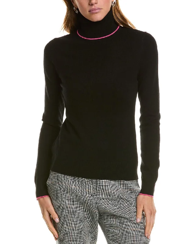 Unique Prints Exclusive Customization InCashmere Turtleneck Cashmere Sweater