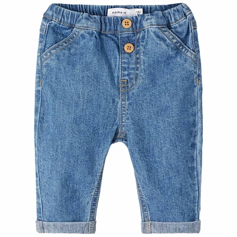 Simple research Name it Dark Blue Denim Ben Carrot Jeans