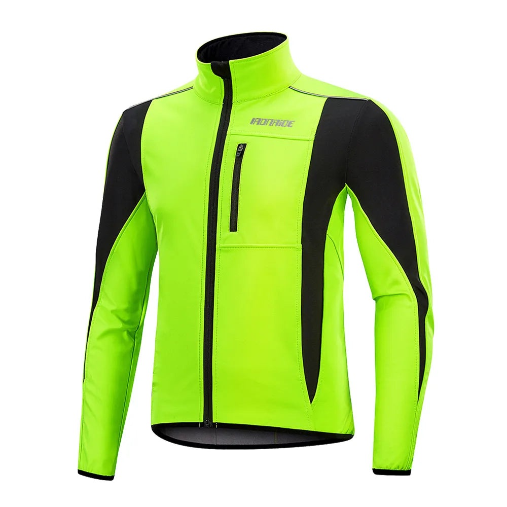 Sweet Style Exquisite Embroidery Winter Cycling Jacket Men Windproof Bicycle Jersey Mountain MTB Road Bike Clothing Windproof Jersey Coat