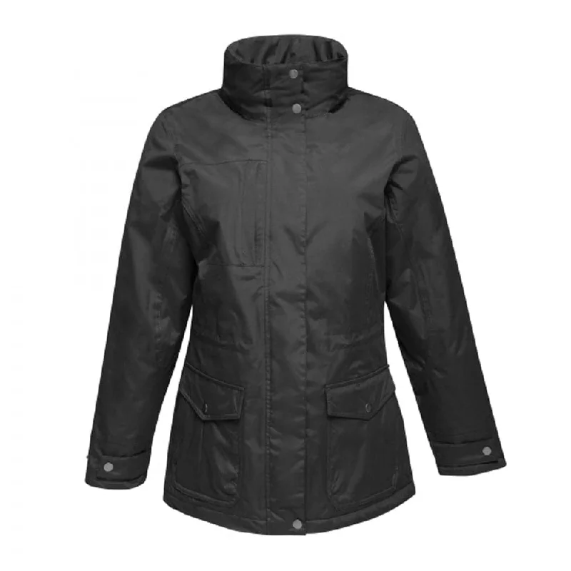 Feminine Charm Bottom And Versatile Regatta TRA204 Darby III Insulated Parka Jacket Womens Waterproof
