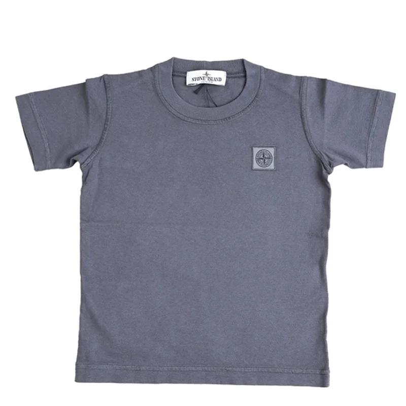 Elegant Wear Wearable At Home Or Out Stone Island T-shirt Blue Grey
