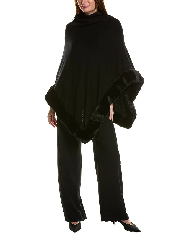 High Street Design French Style Anne Klein Poncho Cape