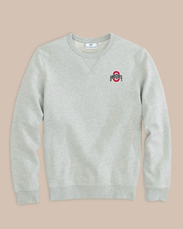 Breathable Design Classic Series Ohio State Buckeyes Upper Deck Pullover Sweatshirt