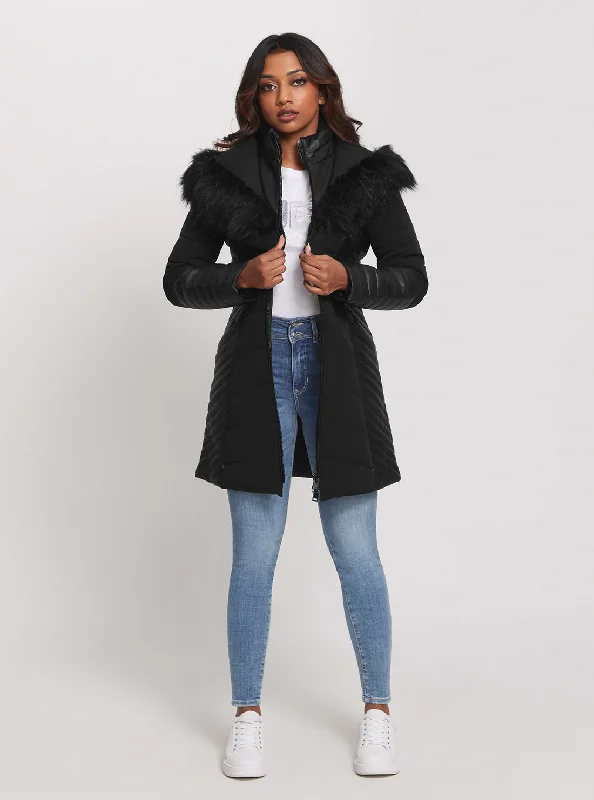 New Autumn And Winter Styles High-quality Fabrics Eco Black New Oxana Jacket