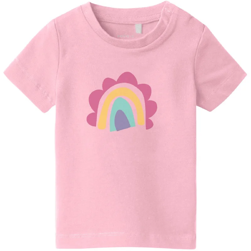 Sports suit style Name It Parfait Pink Rainbow Vubie T-Shirt