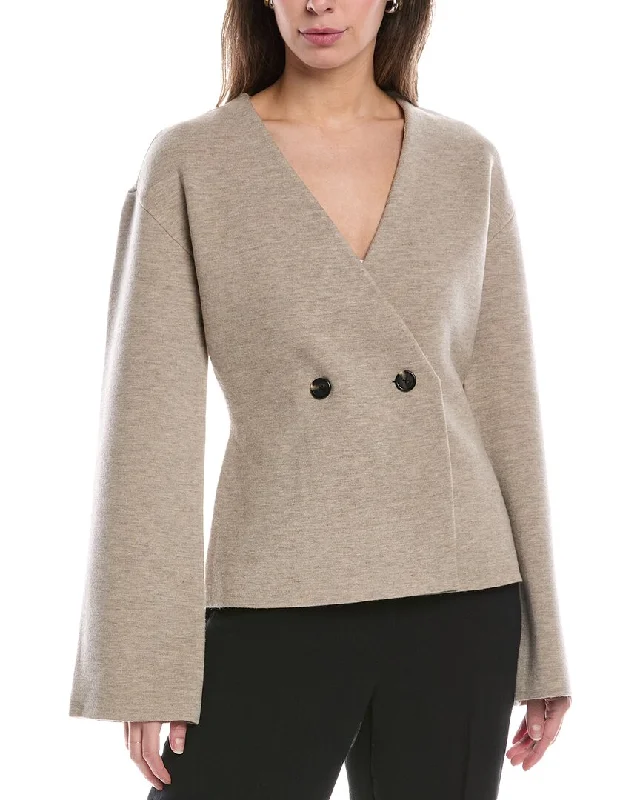 Printed Patterns French Style rag & bone Lori Wool-Blend Cardigan