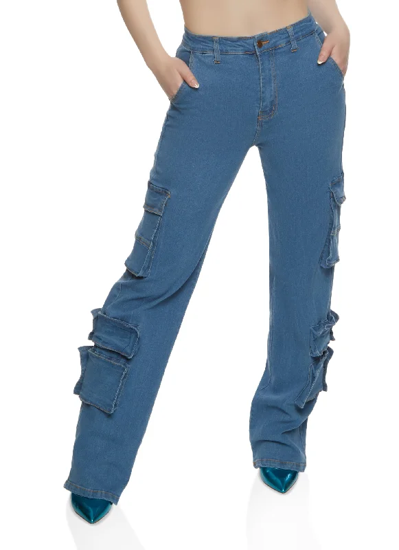 Leisure Travel Denim Wide Leg Daisy Jeans