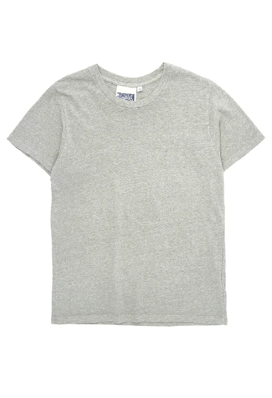 Must-have For Autumn And Winter Casual Style Jungmaven Women's Lorel Tee - Heather Grey Must-have For Autumn And Winter Casual Style Jungmaven Women's Lorel Tee - Heather Grey