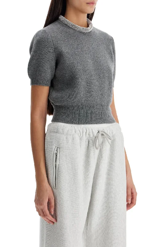 Elegant and noble Alexander Wang Short-Sleeved Pullover With Rh