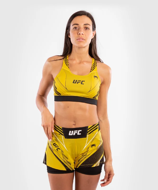 Street Sports Shoes UFC Venum Authentic Fight Night Women's Sport Bra - Yellow