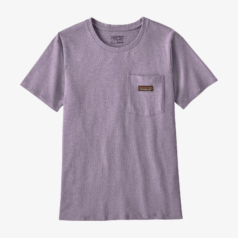 Retro Dress Women's Work Pocket Tee