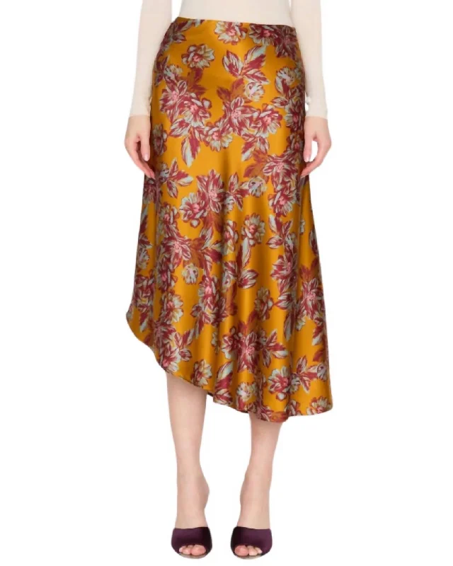 Celebrity Must-have Fresh And Natural Josie Skirt In Cosmos