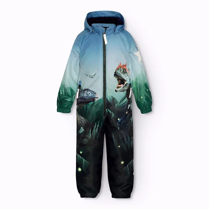 Simple Matching Sweet Style Molo Amazing Dino Polar Snowsuit