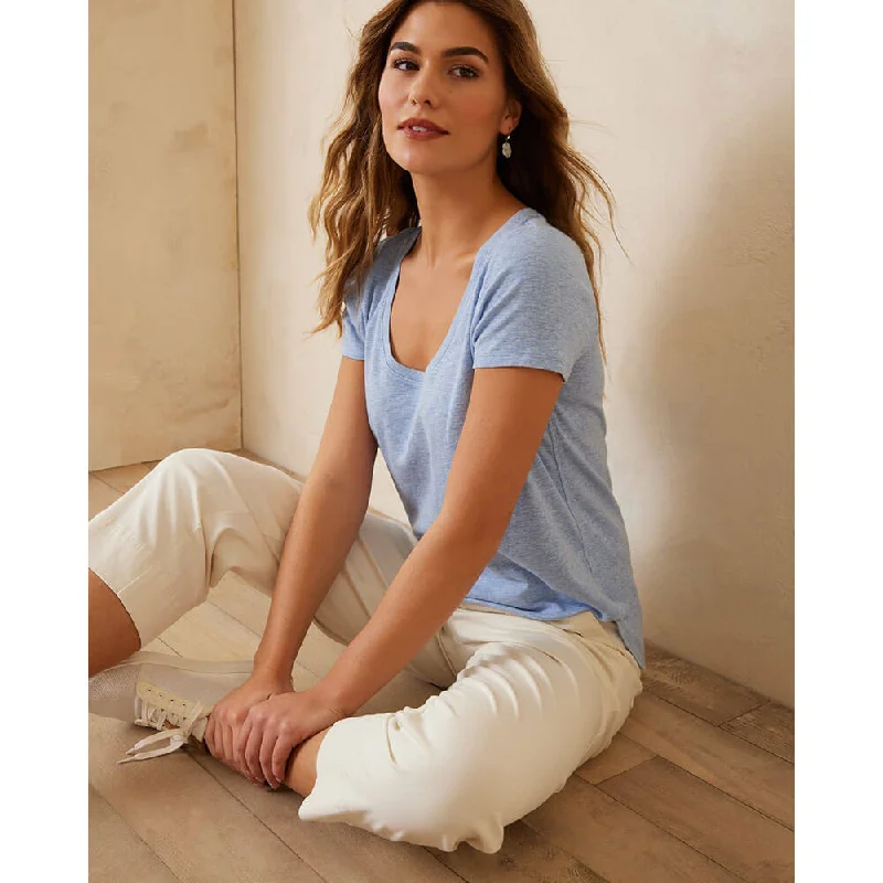 Practical Style Dessert Matching Tommy Bahama Women's Ashby Isles T-Shirt - Lt Sky Hthr Practical Style Dessert Matching Tommy Bahama Women's Ashby Isles T-Shirt - Lt Sky Hthr