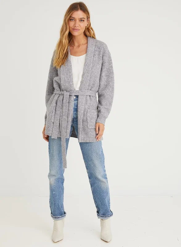 Exquisite Craftsmanship Street Cool Shawl Collar Cardigan