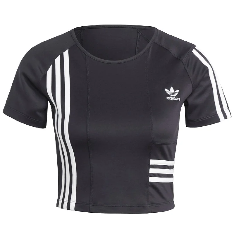 Fashionable Prints Soft And Comfortable adidas - Women's Adicolor Crop T-Shirt (IC2379)