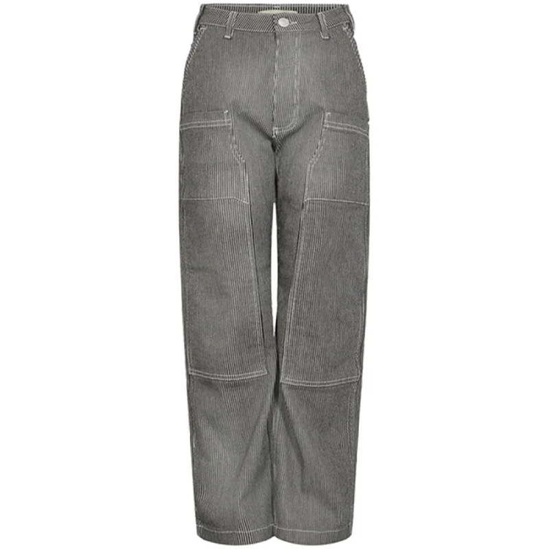 New Season Series High Street Style Sofie Schnoor Dark Denim Blue Bukser