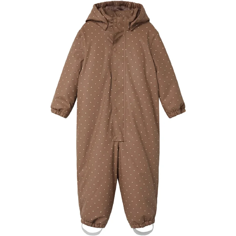 End Of The Year Comfortable And Cold-proof Lil'Atelier Beaver Fur Aop Ladry10 Rub Pad Snowsuit AOP