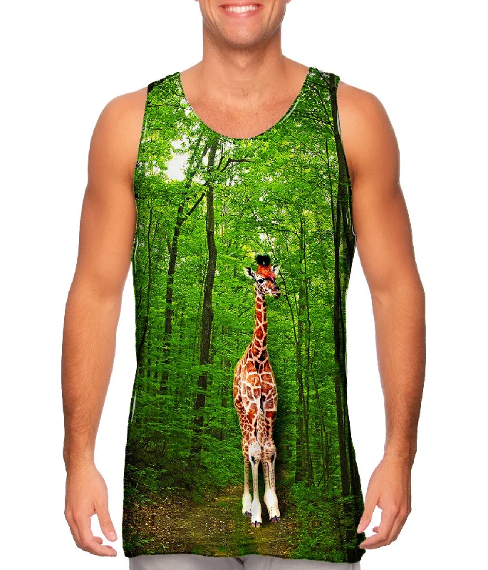 New Season Series High Street Style Giraffe Lost In The Forest
