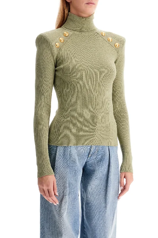 Integrated Design Elegant And Charming Balmain 'embossed Button-Up