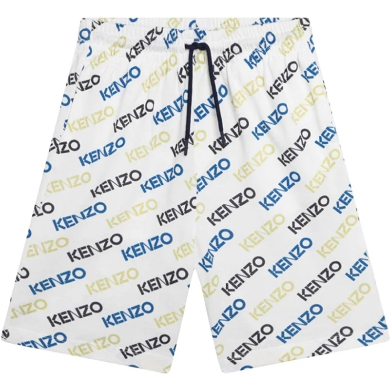 Soft And Comfortable Elegant Design Kenzo Bermuda Shorts White