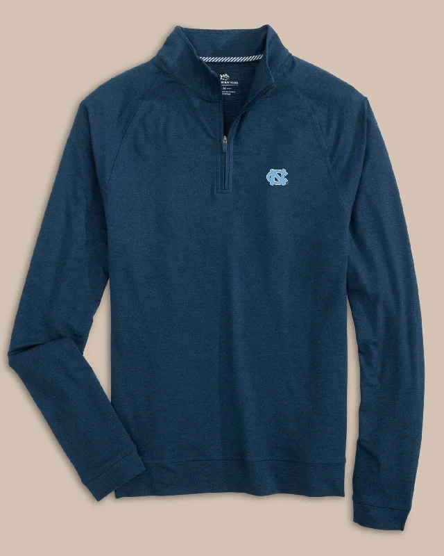Elegant Design Comfortable And Cold-proof UNC Tar Heels Cruiser Heather Quarter Zip Pullover