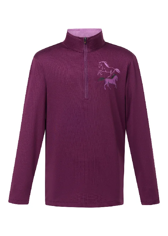 Exquisite Craftsmanship Comfortable Series Kids Top Rail Coolcore® Long Sleeve Riding Shirt Exquisite Craftsmanship Comfortable Series Kids Top Rail Coolcore® Long Sleeve Riding Shirt