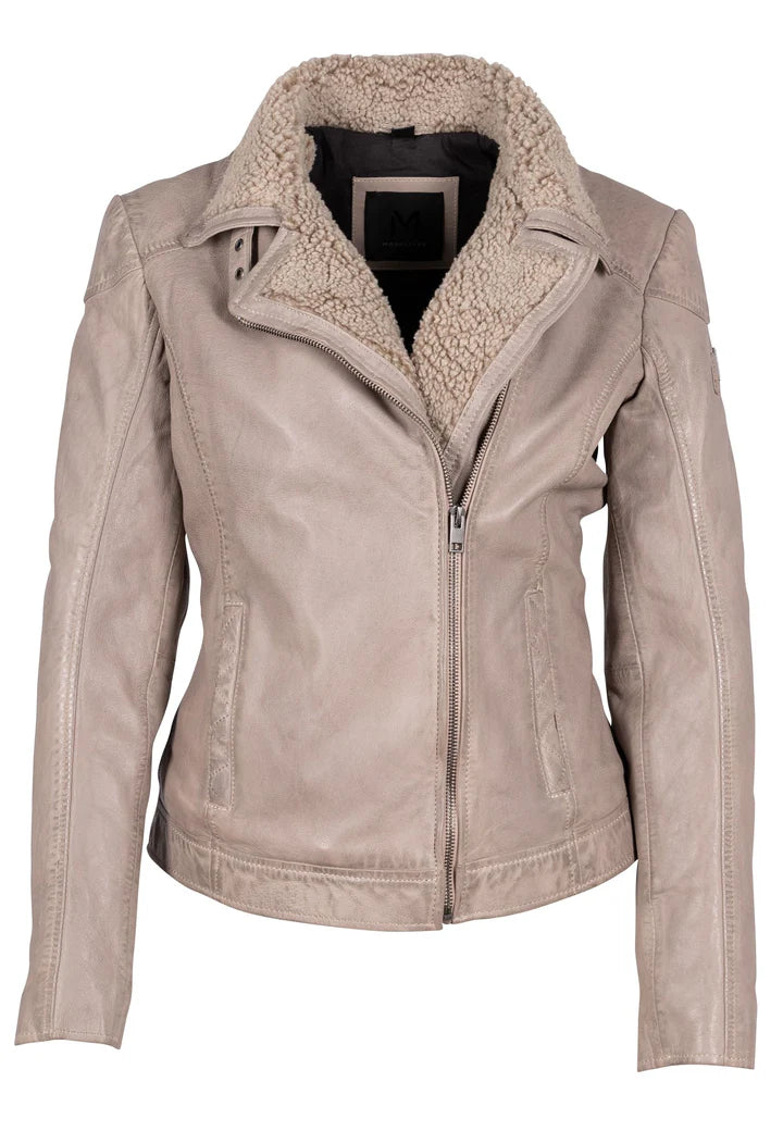 Windbreaker fashion Jenja RF Leather Jacket