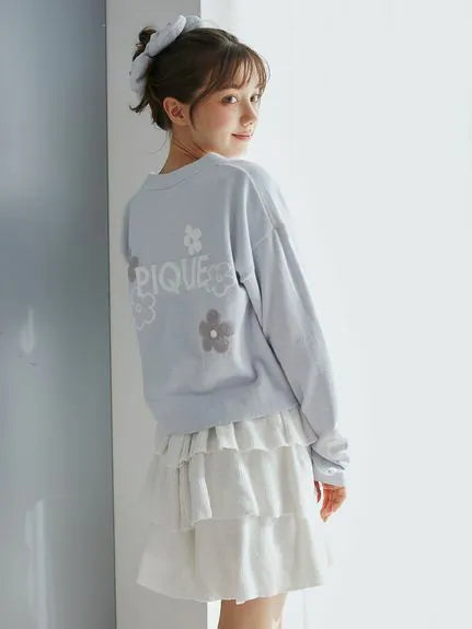 Elegant And Charming Fashionable Items Airy Moco Tiered Mini Skirt