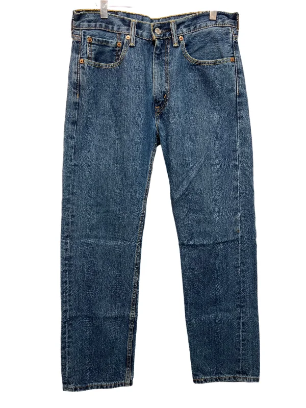 Personalized Clothing British Fashion Levi 505 Blue Jeans (31x30)
