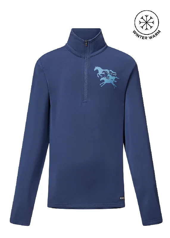 Modern Tailoring Fashionable Items Kids In Stride Quarter Zip Fleece Tech Top