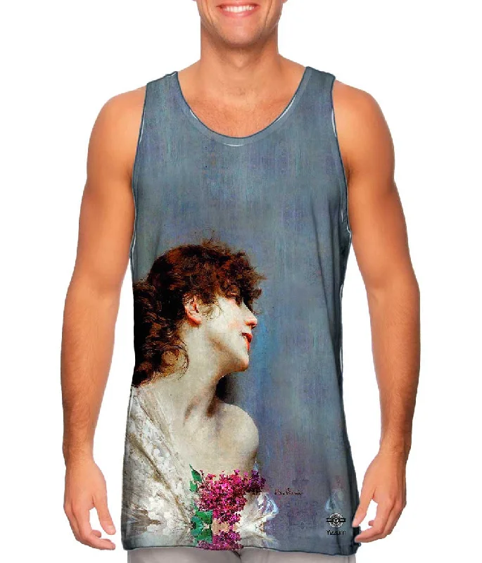 Celebrity Must-have Short Design Giovanni Boldini - "Profile of a Young Woman"