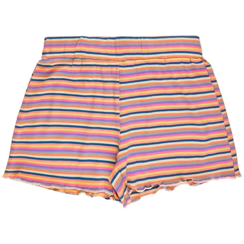 Goddess Style Street Cool THE NEW Multi Stripe Gola Rib Shorts